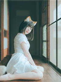 ElyEE Vol.117 2023 July B-Dongitsune~White dress fox girl in white dress(39)